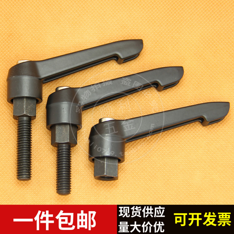 可调位紧定手柄g螺丝 7字型把手 L型可旋转调节锁紧母M5M6M8M10M1