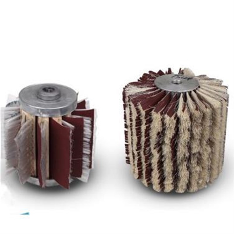 木工抛光轮棕轮棕刷家具打磨毛刷永成牌抛光砂布轮