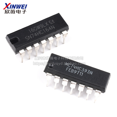 SN74HC164 393N 直插 SN74LS136 266N 290P芯片集成 IC 封装DIP14