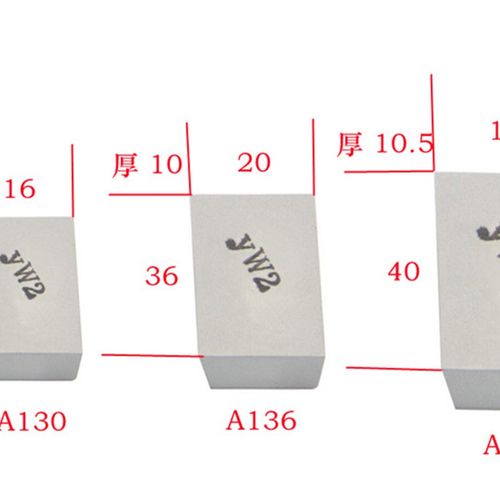 焊接长方外圆车刀片45外圆刀片YW2 A130 A136 A140YT15 YT5 YG8