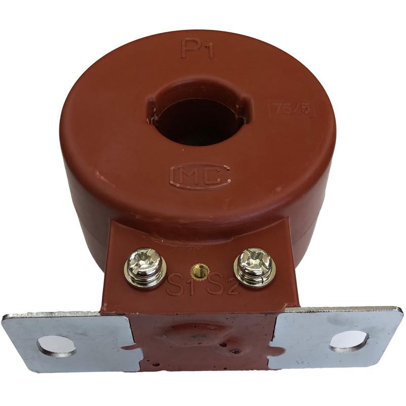 新款高精度电流互感器0.2s级穿心式计量电表互感器lmzj1-0.5交流6