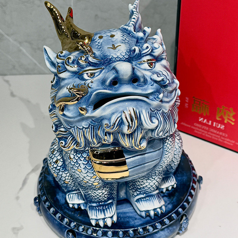 貔貅茶宠香炉高端景德镇招财创意摆件客厅玄关装饰品茶具桌面礼物,餐饮具,茶宠摆件,淘宝优惠券,粉丝福利购,淘宝优惠卷