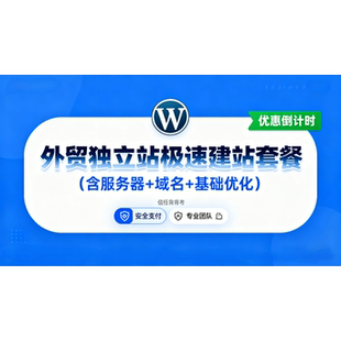 WordPress 外贸站优化套餐（谷歌排名优化 + 加载加速 + 安全防护