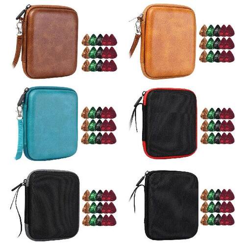 极速Guitcar Pick Holder Guitar Accessory with 7.5mm Picks Ki