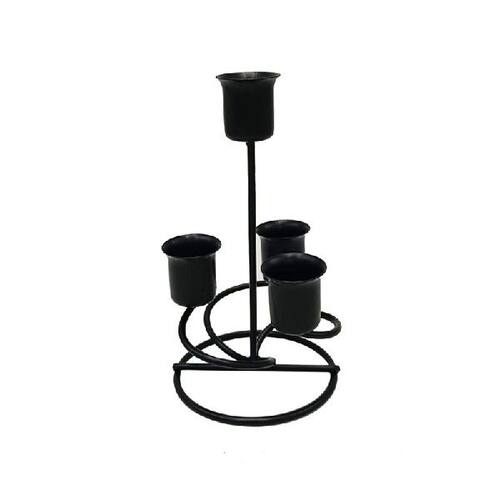 极速European Style Vintage Metal Pillar LLong Candle Holder
