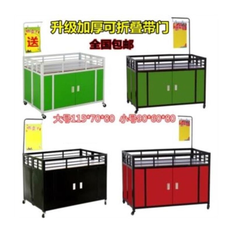 极速中号花车商品推车摆摊带轮子手推简单街边手拉车移Z动车甩货