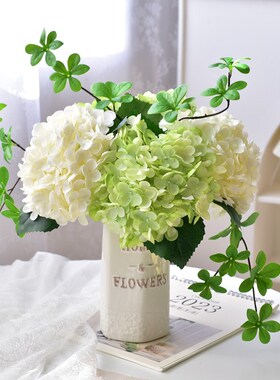 极速仿生干花g绣球花仿真花绢花蓝色花束客厅摆件摆设插花婚礼装