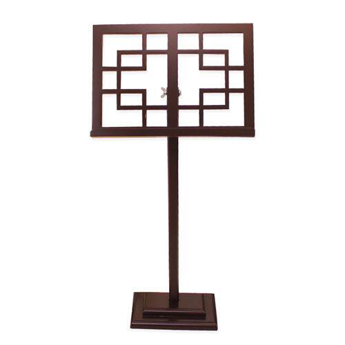 极速古筝木谱架实木乐谱r架仿古谱台大小提琴古琴二胡葫芦丝立式