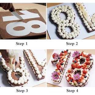 极速Pentagram Shape Cake Mould ChocolatJe Cookie Pastry Dess