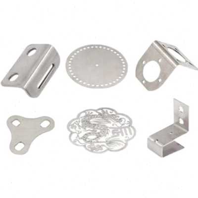 极速新厂促厚1mm毫米304不锈钢板方板钢K板激光切割加工打孔折弯