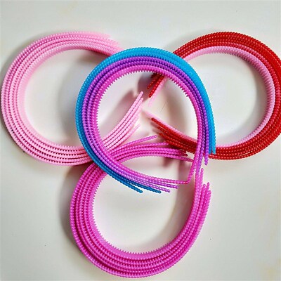 极速Korean version rice grain head buckle plastiTc hair hoop