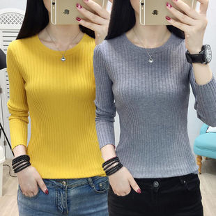 极速Woman Sweaters Chandails Autumn Winter round NeckY Long