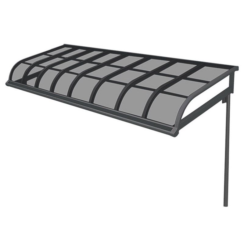 极速铝合金雨棚户外防雨遮阳x棚阳台雨搭窗户家用屋檐别墅门上遮