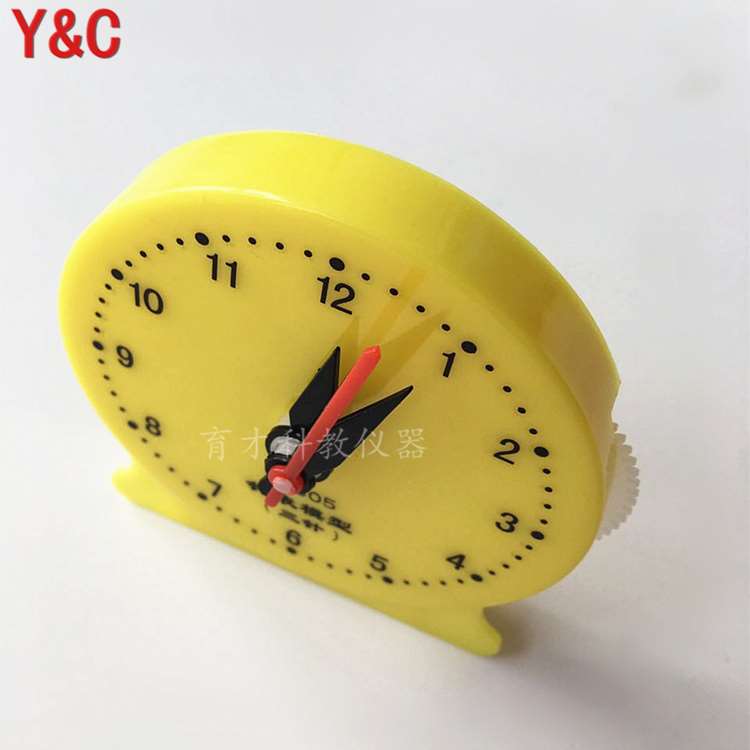 极速1钟表模型30505三针联动12时用钟面小号小学生V数学幼儿园教