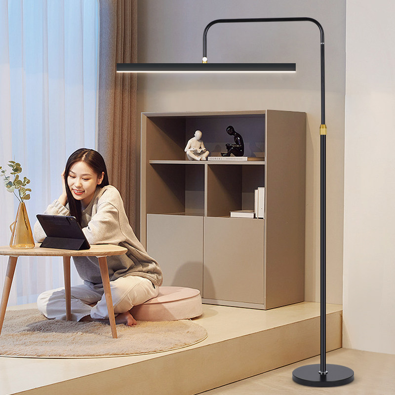 极速全光谱护眼落地灯客厅钢琴灯儿童学习专用台灯自Y然光立式书,家装灯饰光源,落地护眼灯,淘宝优惠券,粉丝福利购,淘宝优惠卷