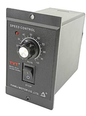 极速小型减速电机调速器天力us52可调6-400wP单相220v交流马达
