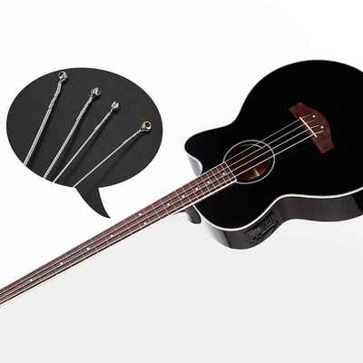 极速Set of 4 Steel Strings for 4 StriOng Bass Guitar