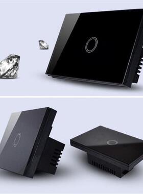 极速智能无线触碰式开关118120型遥控随意贴免X布线双切开关