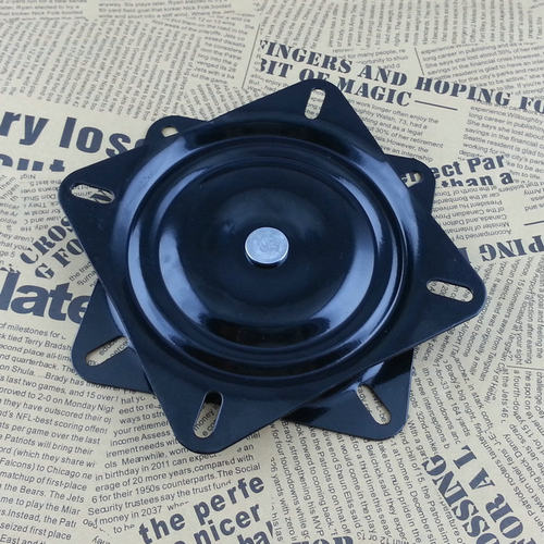 新品满珠加厚万向转盘电视旋转台轴承家具方型铁转盘沙Z发椅子底