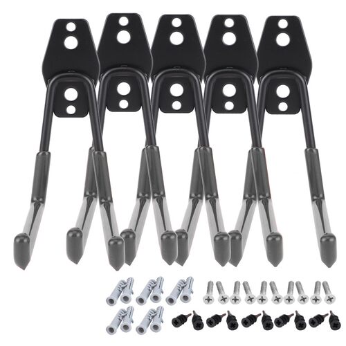 极速5pcs Heavy Duty Metsal Hook Garage Organizer Hanger Hook