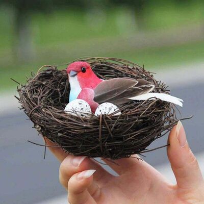 极速1 Set Ornamental Arstificial Bird Long Lasting Simulatio