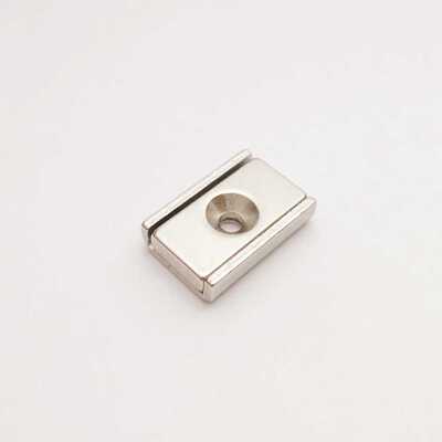 极速5PCS 20X13.5X5mm Square Super rong Magnet One sidYe With