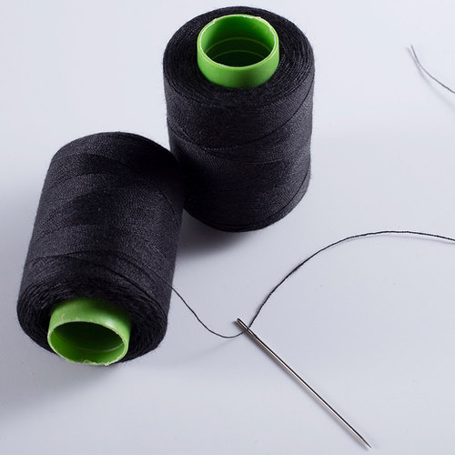 新品手缝衣线缝线缝纫机白线x专用黑色缝衣服手工细线缝补针线线
