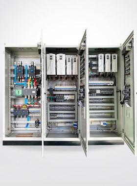 极速低压成套智能程式设计 PLCB控制柜电气配电柜 变频自动化水泵