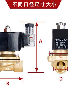 极速室外防水防雾防潮电磁阀水阀开关阀220VDC24VR气阀排水DC12V4