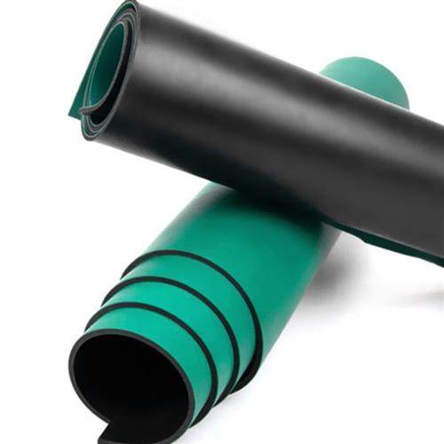 极速新防静电台垫T绿色绝缘橡胶板胶皮维修耐高温V桌垫桌垫静电皮