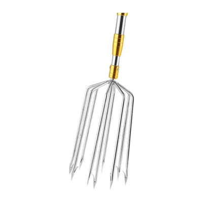 极速鱼叉不锈钢头鱼叉p伸缩杆鱼叉老式插鱼神器叉鱼钢叉灯笼叉加