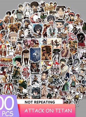 极速100pces Anime Stickers Demon Slayer Hunter X Graffiti DI