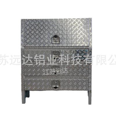 原厂直销铝板加工铝制铝合金收纳箱多层抽屉收纳五金