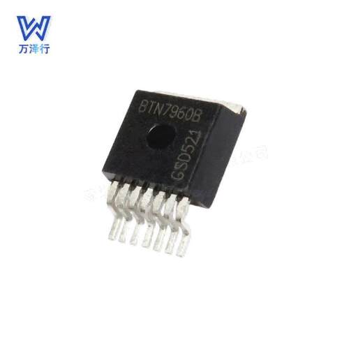 丝印BTN7960B 全新原装  有刷直流电机驱动芯片IC 封装TO-263-7