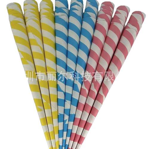 专业制作各种棉花糖纸锥纸棒cotton candy cone定做
