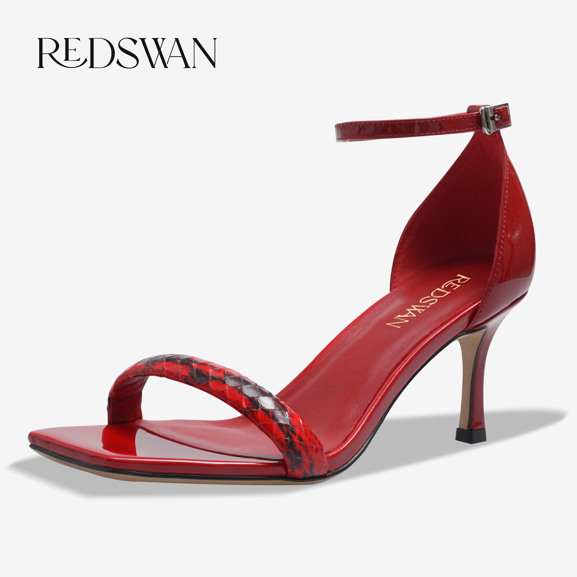 REDSWAN女士高跟凉鞋气质夏季