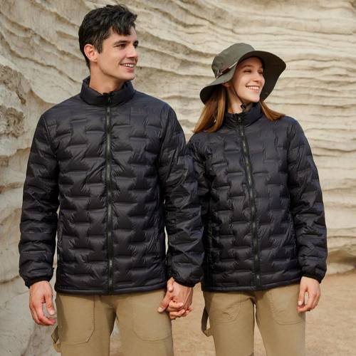 当潮马羽绒内胆冲锋衣内胆加厚保暖透气户外男女同款外套TS9833