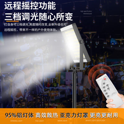 超亮地摊灯夜市灯12V-85Vled灯低压电瓶车摆摊用的照明灯应急灯