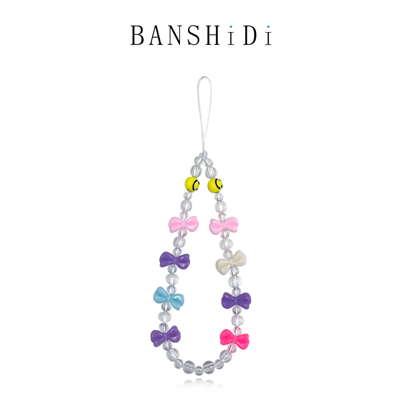 ins挂件手机挂绳手机链串珠可爱短款链条手链ccd相机挂绳手腕式彩色蝴蝶结挂绳手机壳手工DIY个性网红挂饰,3C数码配件,手机挂件/手机链,淘宝优惠券,粉丝福利购,淘宝优惠卷