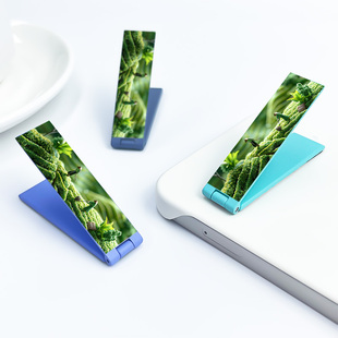 微观茶叶可折叠桌面通用网红同款 隐形金属支架可上下可调节懒人追剧必备