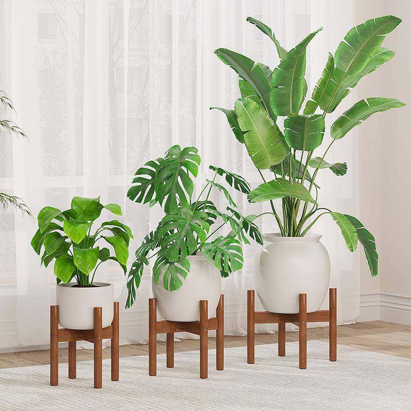 拉车套罩网红北欧花架子阳台楠竹花架十字盆栽架客厅绿萝支架落地,厨房/烹饪用具,调料置物架,淘宝优惠券,粉丝福利购,淘宝优惠卷