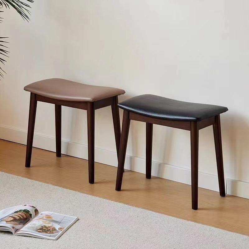 拉车套罩现代简约矮凳马鞍凳 软包凳卧室书桌凳化妆椅 实木曲面梳,户外/登山/野营/旅行用品,户外桌子,淘宝优惠券,粉丝福利购,淘宝优惠卷