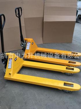 2吨吨5吨10吨手动叉车搬运车手推油压叉车手拉托盘车地牛铲车