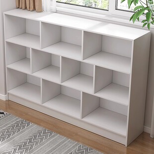 书架简易落地分层架子转角置物架卧室收纳架展示架窄缝小型书柜子