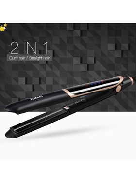 New 2-in-1 Professional-Quality Flat iron hair Straightener