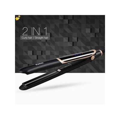 New 2-in-1 Professional-Quality Flat iron hair Straightener