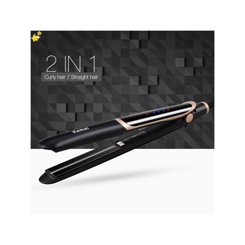 New 2-in-1 Professional-Quality Flat iron hair Straightener