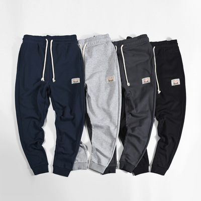 Pants Sweatpants Loose Joggers trousers for men 秋季卫裤男