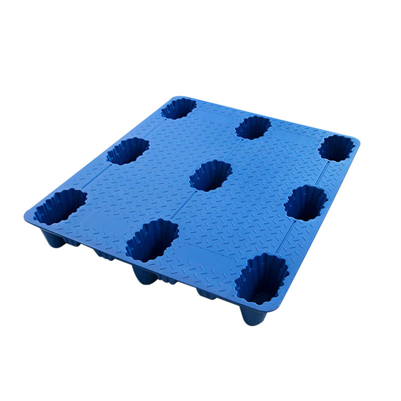 新品富立卡1212九脚吹塑单面塑B料托盘仓储物流塑胶托盘抗冲击叉,包装,塑料托盘,淘宝优惠券,粉丝福利购,淘宝优惠卷