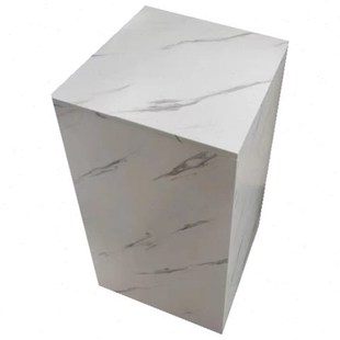 仿大理石纹路展示台n服装 店模特橱窗地台工艺品展示台底座直播踩